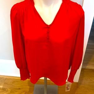 Nanette Lepore Red blouse